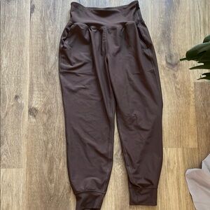 Old navy Brown High-Waisted Joggers